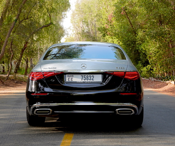 Mercedes Maybach S 680 rear design