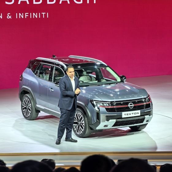 Nissan Middle East Chief Thierry Sabbagh at Tekton premiere
